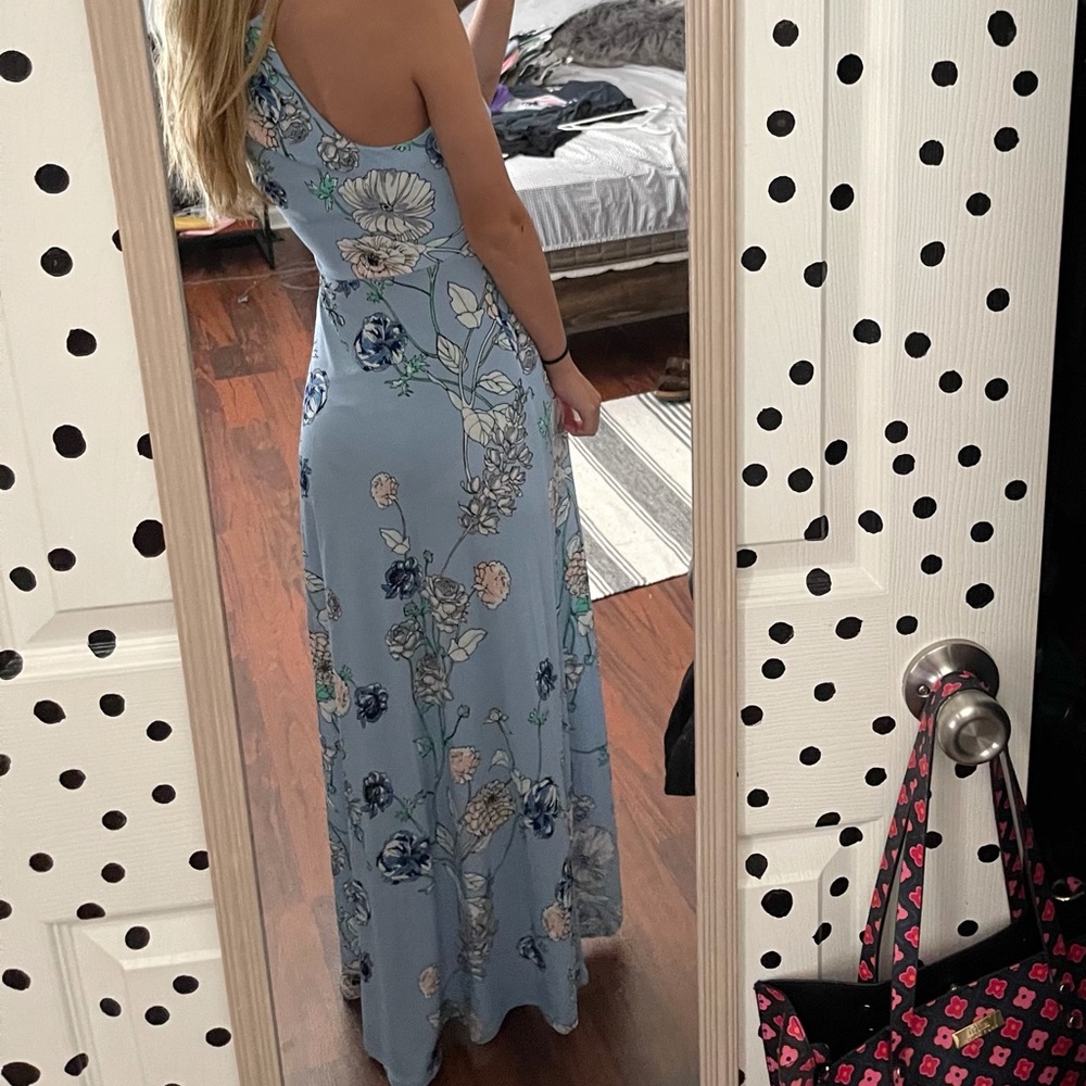 Blue floral dress Size Xs